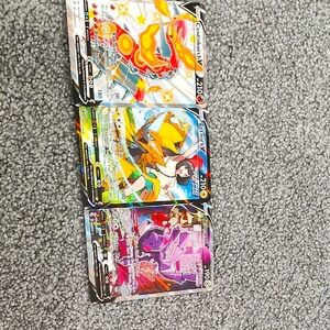 Set of 3 Pokemon v  Card Set - Colorful Collection